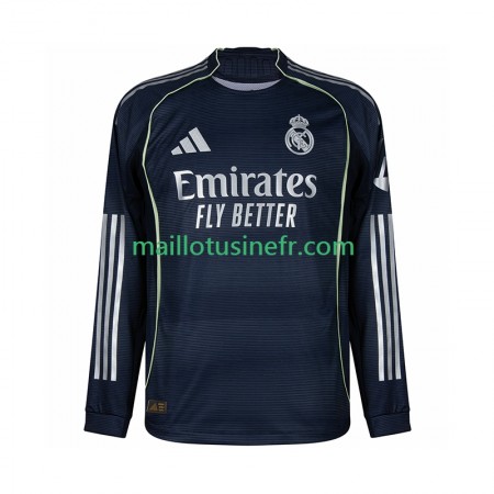 Maillot de Foot Real Madrid Extérieur 2025-26 Manches Longues Maillot de Foot Real Madrid Extérieur 2025-26 Manches Longues